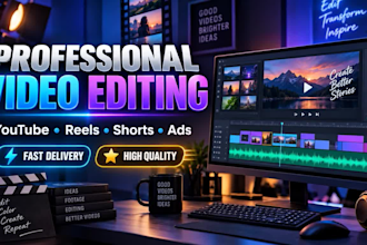 video editing offering high quality video editing services