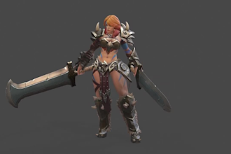 do unreal engine 3d character modeling stylized 3d game character model for film