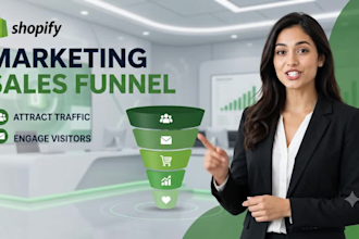 promote ecommerce shopify store shopify marketing funnel to boost shopify sales