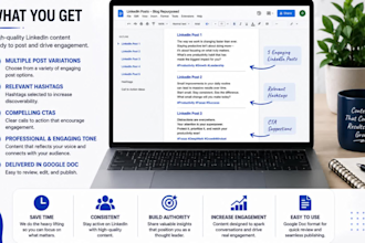 turn your blog into engaging linkedin posts