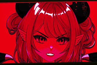 design and rig professional vtuber model in live2d for vtube studio