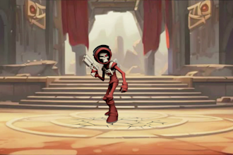 create 2d character animation in spine pro for games