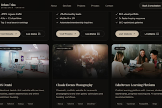 build custom solutions as your web developer