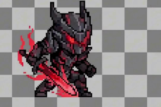 do pixel art sprite sheet animation 2d pixel character rpg game asset