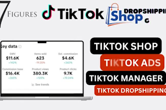 setup tiktok and shopify dropshipping store with automation