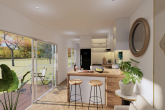 design shipping container home, modular home 3d with video