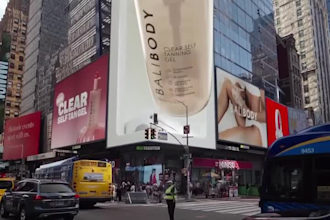 do billboard animation, 3d billboard animatio, anamorphic animation, led screen