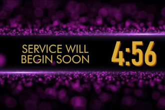 create cinematic intro video for your church program or event to inspire viewers