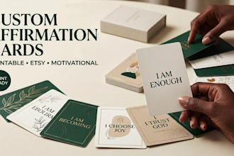 design christian affirmation cards motivational cards printable cards deck etsy