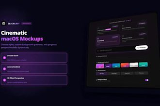 create saas explainer video, motion graphic, website explainer, UI animation