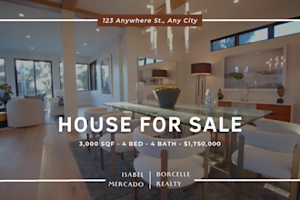 design professional real estate flyers for your property