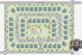 site plan, floor plan, subdivision planning with design