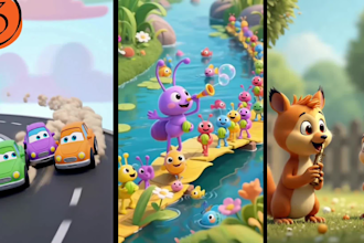 create ai kids educational videos