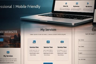 design responsive website  using HTML CSS PHP or wordpres