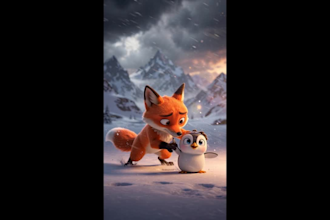 create cute 3d cartoon kid animation