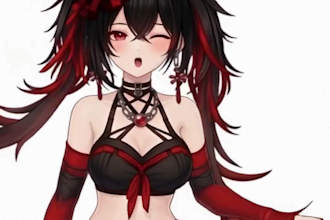 make a custom anime humanoid for vtubing and vrm