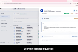automate b2b lead qualification and CRM sync with n8n