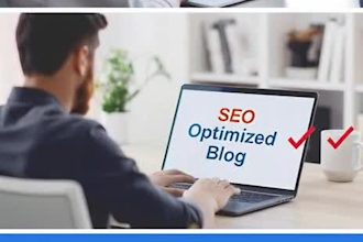 write SEO optimized articles and blog