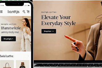 redesign and revamp your shopify store