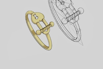 do custom name jewelry, necklace, pendant and jewelry sketches