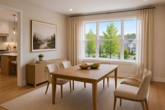 create realistic virtual staging from your empty room photo