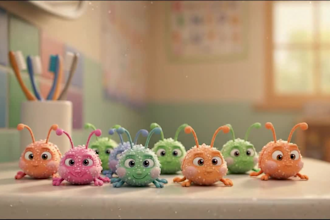 create an animated lyric video