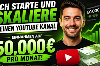 starte und skaliere deine youtube kanal einnahmen auf 50,000 euro pro monat