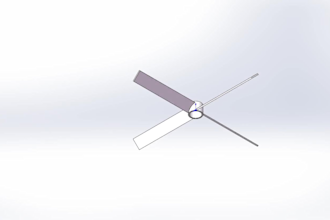 draw the cad and solidworks paper of the agitators