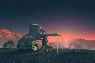 animate your art into loop videos
