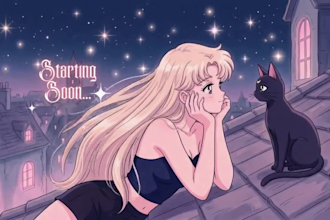 create custom authentic lofi girl animation  cozy loop anime study chill music