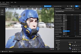 livelink face,arkit52,rig3d for stream,vrchat avatar,met4citizen,meshy ai to glb