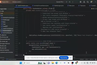 build java desktop application with swing or javafx from scratch