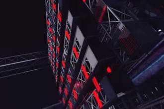 create sport arena led animation, pitchside led walls, led screen animation