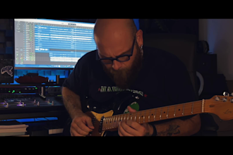 record professional electric, acoustic or classical guitar