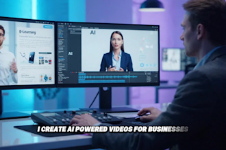create ai elearning, educational course, ugc ads with heygen and synthesia
