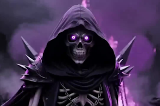 create dark industrial metal music video, brutal death metal, apocalyptic video