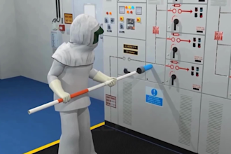do industrial animation 3d ehs safety training video factory plant workplace