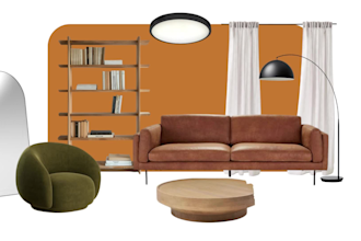 create a clear and professional architectural mood board