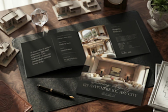 create marketing catalog brochure canva company profile branding pdf  in 24h