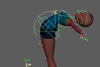 rig your 3d character for animation and video games