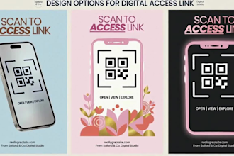 design professional dynamic and static qr codes for your business