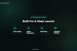 deploy a modern website using nextjs and supabase as backend