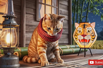 create realistic ai animation cat story videos for youtube