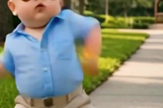 create viral ai baby dancing faceless videos for tiktok, reels and shorts