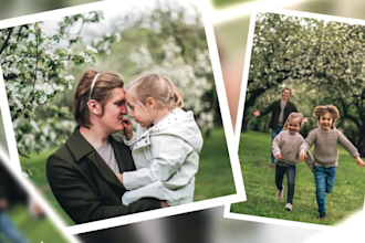 create a memorial and funeral photo slideshow in 24 hours
