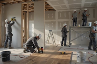 do ai construction house renovation and architectural virtual transforming video