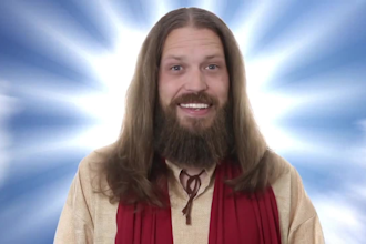 have jesus give a custom message or promo for your beloved one