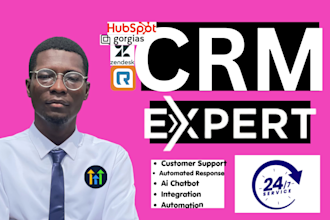 setup gorgias hubspot freshdesk zendesk customer support ghl chatbot