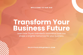 design a modern unique business logo in 24 hours