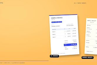 build a windows desktop invoice and billing app with real a4 PDF
